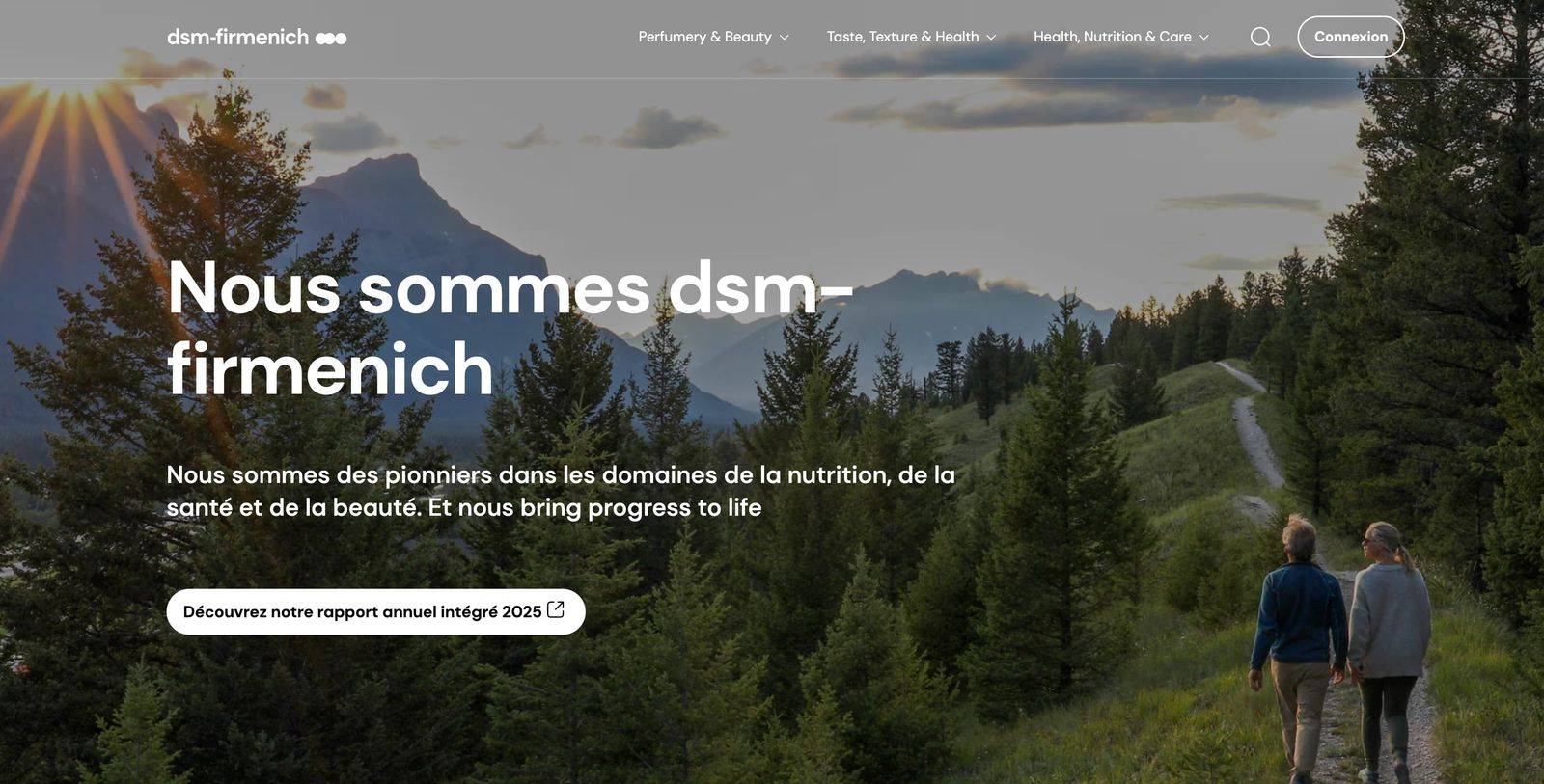 capture d'écran dsm firmenich