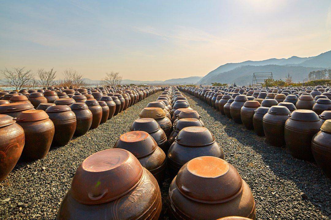 In the countryside of korea, this restaurant had been making its own fermented soy bean paste. (photographie d’illustration)